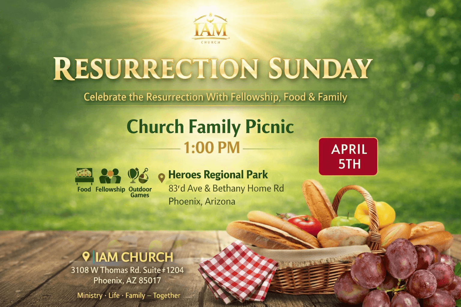 IAM Church Easter Picnic